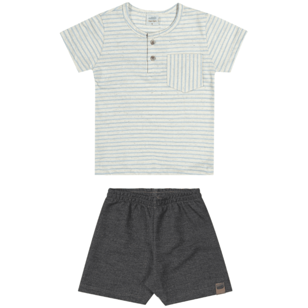 Conjunto Bebê Malibu e Tomate - Image 2