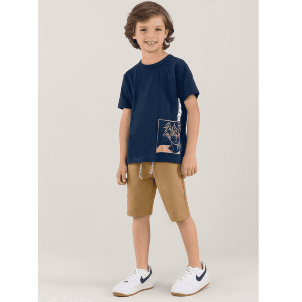 Conjunto com Malha Flamê