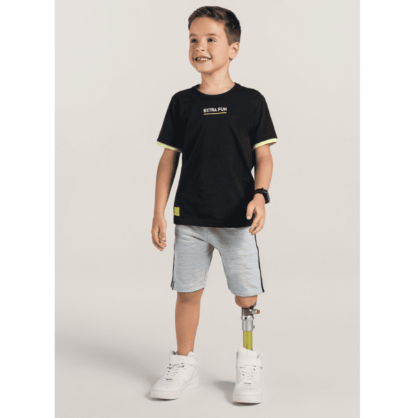 Camiseta em Malha Infantil