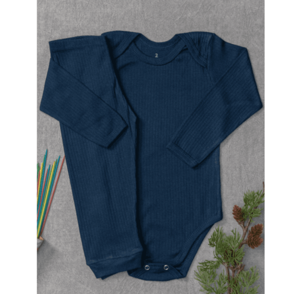 CONJUNTO CANELADO LONGO MARINHO