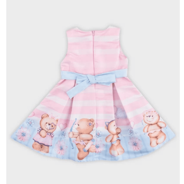 Vestido Alakazoo Infantil em Tecido Fidji - Image 3