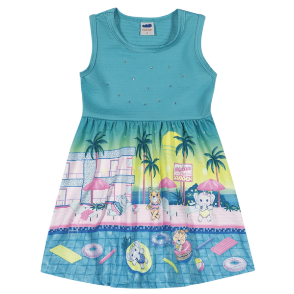Vestido Marlan Strass