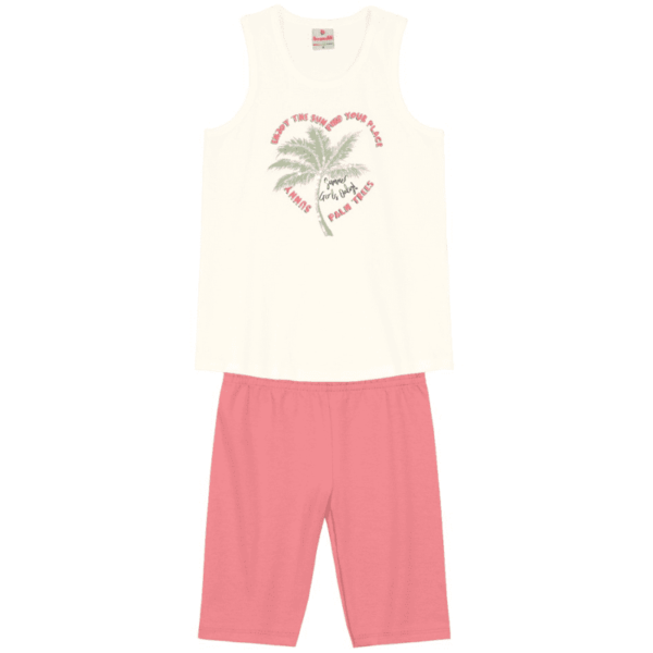 Conjunto Regata Malha Ciclista Cotton
