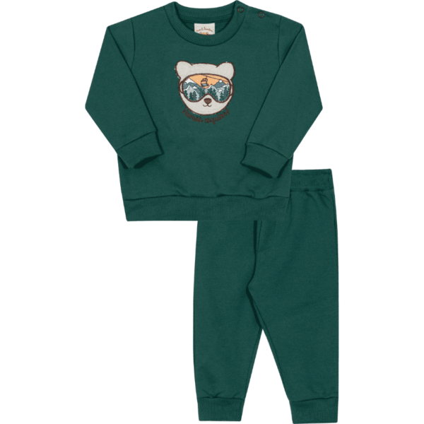 CONJUNTO CASACO E CALÇA MASCULINO BEBÊ