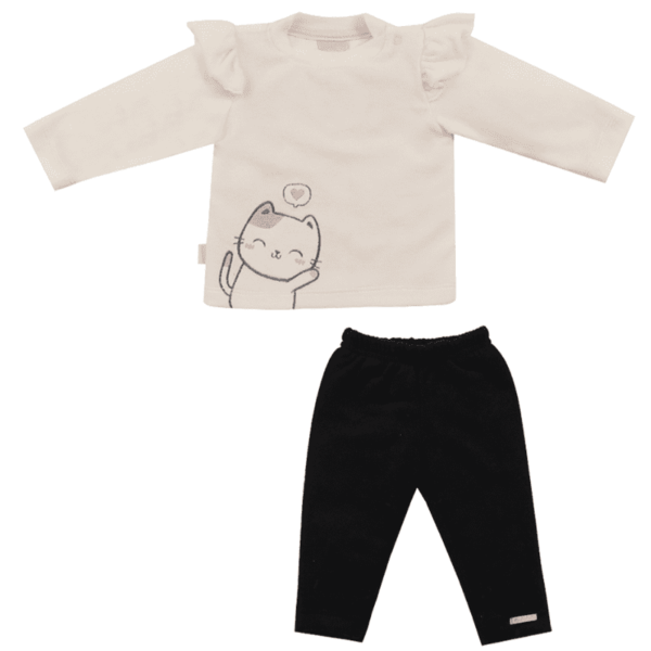 CONJUNTO FEMININO GATINHA