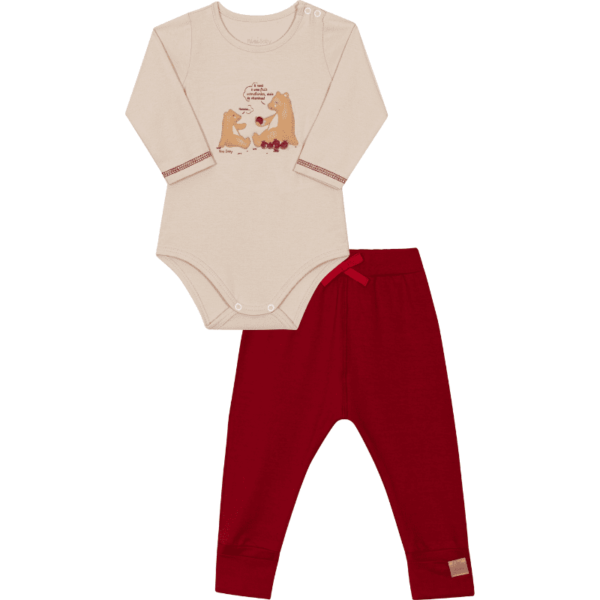 CONJUNTO BODY E CALÇA FEMININO BEBÊ