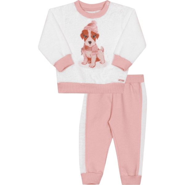 CONJUNTO CASACO E CALÇA FEMININO BEBÊ