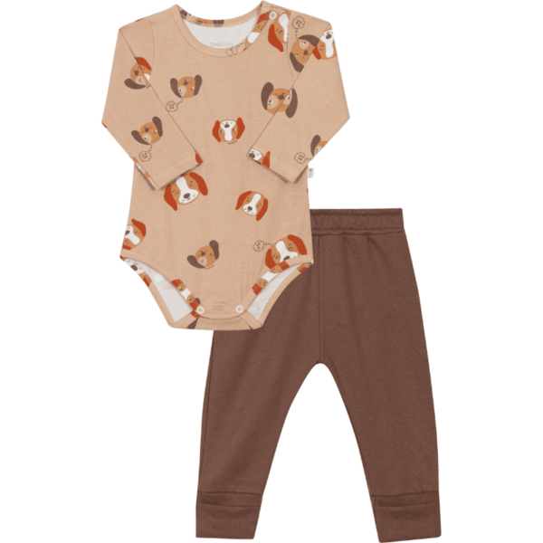 CONJUNTO BODY E CALÇA MASCULINO BEBÊ