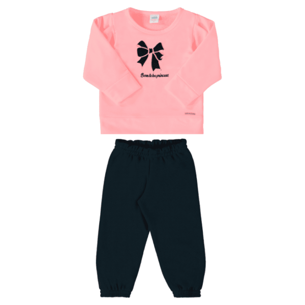 CONJUNTO BEBE MARLAN BABY ROSA VANILLA