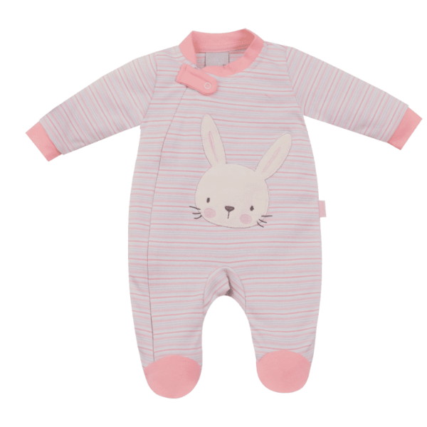 MACACÃO FEMININO MARSHMALLOW COELHA ROSA