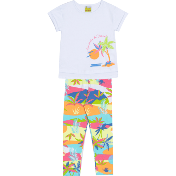 CONJUNTO BLUSA E CALÇA FEMININO