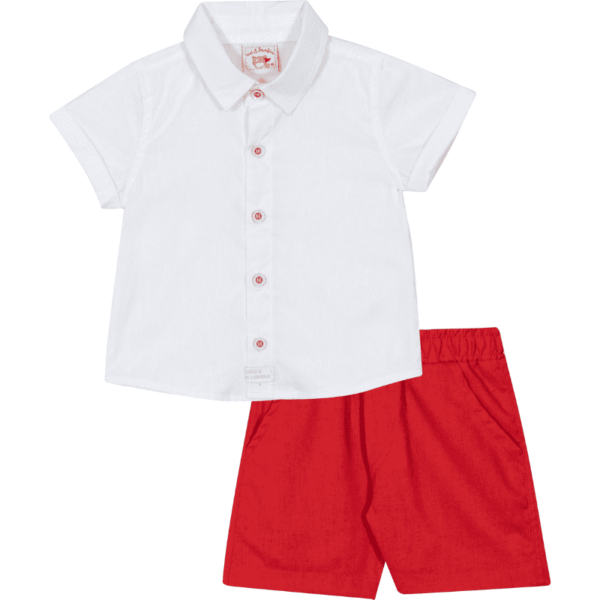 CONJUNTO CAMISA E BERMUDA MASCULINO