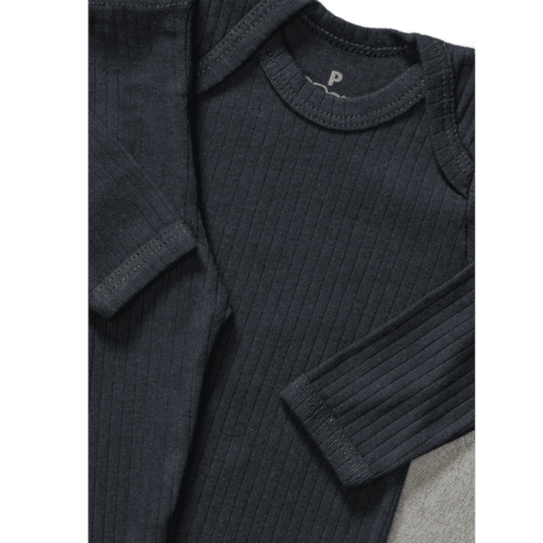 CONJUNTO CANELADO LONGO PRETO