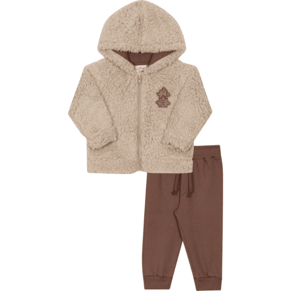 Conjunto casaco e calça masculino