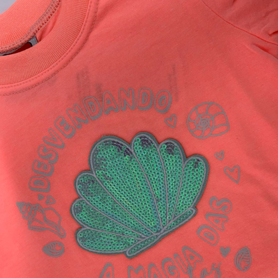 Conjunto Blusa e Shorts Feminino Bebê - Imagem 2